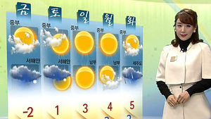 [날씨] 중부지방 큰 눈 예상&hellip;그친 뒤 추위 절정