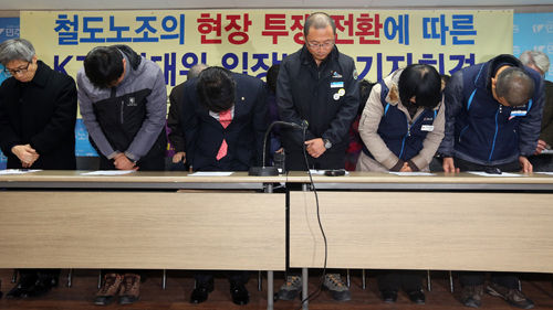 철도노조 인사