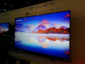 [CES 현장] 中 가전업체의 민망한(?) 85인치 TV 전시