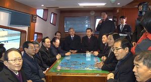 [생생영상]'갈등 증폭' 여야, DJ 생가방문서 화기애애?