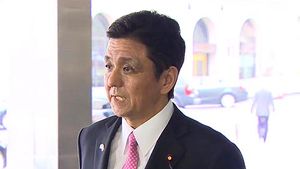 아베 동생 "집단 자위권 지역 안정에 기여"