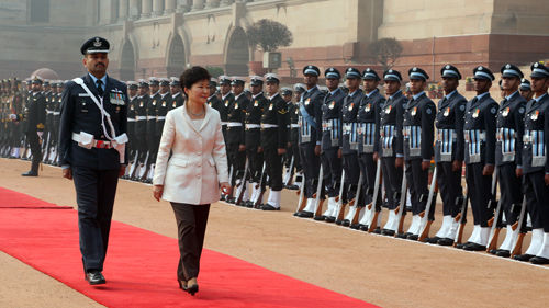박근혜 인도 연합