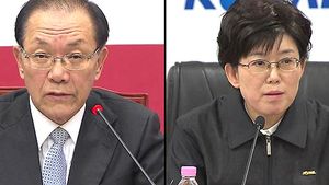 황우여 찾아간 최연혜&hellip;"정치하고 싶으니 잘 돌봐달라"