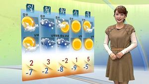 [날씨] 미세먼지에 잿빛 하늘&hellip;주말에는?