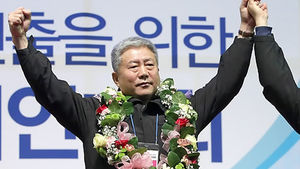 한국노총 새 위원장에 김동만씨 당선