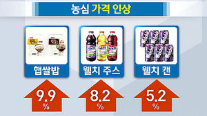 [마켓&트렌드] 과자&middot;음료 등 가공식품 줄줄이 가격 인상