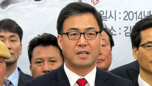 [핫포토] '천하장사' 이만기, 시장 출마 선언