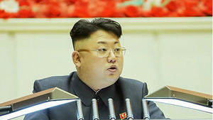 [핫포토] 김정은, 사상일꾼대회서 연설