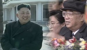 [생생영상] 北 김정은, 검은색 코트 패션&hellip;'우상화의 일환'?