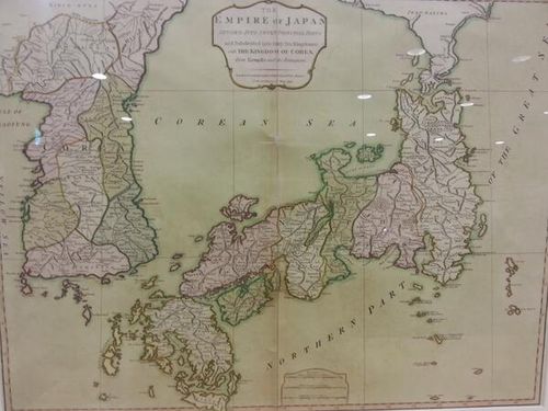 동해 표기 지도