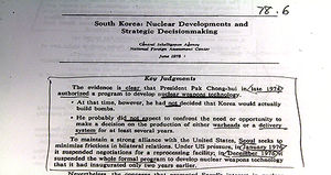 [핫포토] CIA "美 압력으로 2년여 만에 한국 핵 개발 중단"