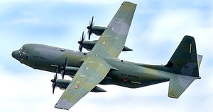 [핫포토] 방사청, C-130J 수송기 1&sim;2호 美서 인수