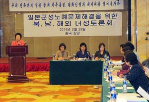 [핫포토] 남북 민간단체, 中 선양에서 '군 위안부' 토론회 가져