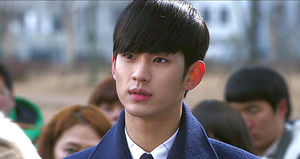 베이징모터쇼, '별그대' 김수현 등장에 들썩