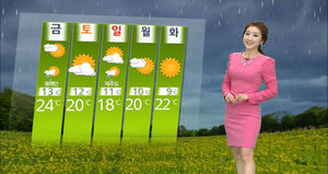 [날씨] 17일 남부 많은 비&hellip;고온 꺾여