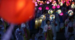 화려함 빼고 '세월호' 슬픔 함께 나눈 특별한 연등회