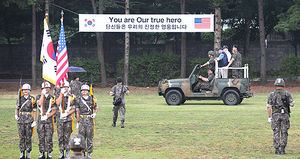 [핫포토] 네바다 전초전투 제61주년 기념식