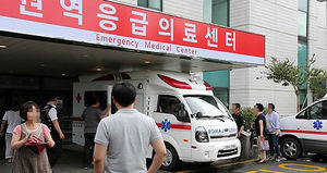 총기난사 부상자 후송 강릉아산병원 '차분 속 긴장'