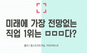 [인포그래픽] 미래의'10대 몰락 직종'&hellip;1위는?
