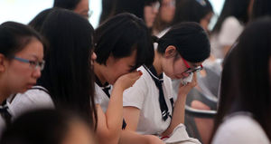 태안캠프 사고 1년&hellip;공주 사대부고서 희생학생 추모식