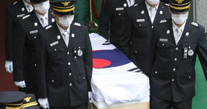"영웅들이여 영면하소서" 순직소방관 5명 영결식 엄수