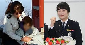 동사 직전 등산객에 '근무복 벗어준 여경' 특진