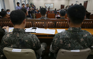 [핫포토] 국방위 출석한 윤일병 폭행치사 관련 부대장들