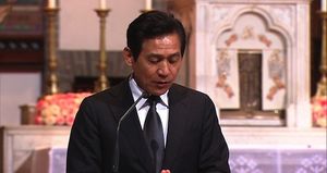 [생생영상] 교황 집전 명동성당 미사&hellip;안성기 독서 낭독 '눈길'