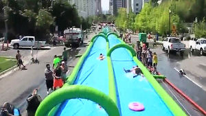 사상 최악 가뭄에 웬 '물 축제'? 美 불만 부글