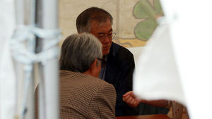 [핫포토] 단식농성 중인 문재인 의원