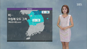 [날씨] 아침까지 곳곳에 비&hellip;다시 찾아온 무더위