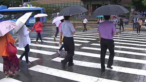 남부 곳곳 장대비&hellip;최고 150mm 많은 비 조심