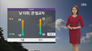 [날씨] 아침 저녁 선선&hellip;서울 낮 기온 29도