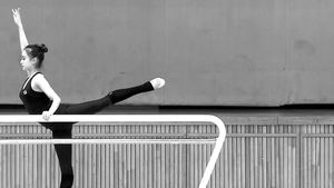 [영상토크] 부드럽고 우아한 곡선&hellip;손연재 선수의 스트레칭