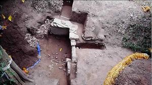 [포토] 장흥 용서고분 &hellip;백제 6세기 고분으로 추정