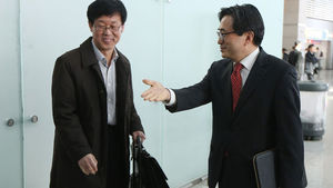'에볼라 보건인력' 정부 합동 선발대 출국