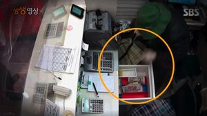 [생생영상] 잠시 시간 끄는 사이&hellip;환전소 턴 콜롬비아 도둑들