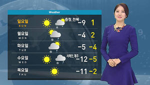 [날씨] 얼음장같이 차가운 공기&hellip;매서운 한파