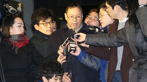 '세탁기 파손' 혐의 LG전자 사장 15시간 조사 후 귀가