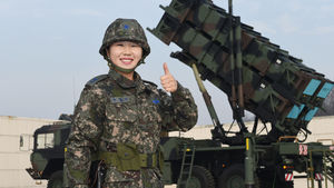 공군, 첫 여성 패트리엇 미사일 포대장 배출
