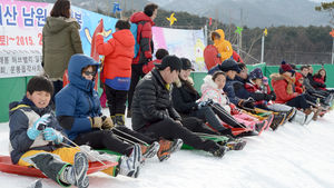 [핫포토] "바래봉 눈꽃축제로 오세요!"