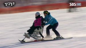 [영상토크] '꿈을 향해서'&hellip;장애 넘은 설원 위 질주