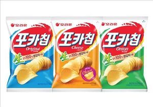 오리온 "포카칩 연매출 1천300억&hellip;스낵 최초"