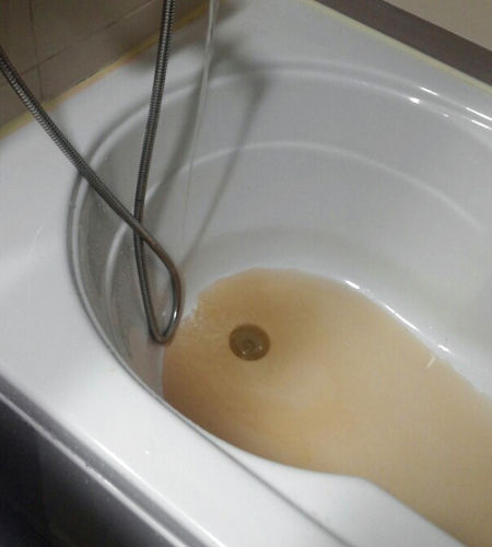 [현장 포토] 녹물