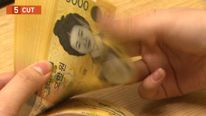 [5컷] '벽돌 같은' 신권 뭉치, 설날 맞이 대방출