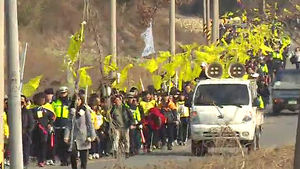 세월호 도보행진단, 20일 만에 팽목항 도착