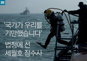 [카드뉴스] '국가가 우리를 기만했습니다'&hellip;법정에 선 세월호 잠수사