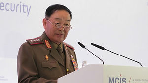 북 현영철 인민무력부장 "미국과 핵전쟁도 불사할 것"