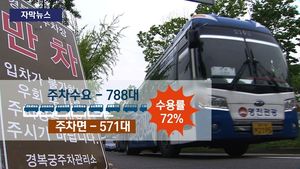 [자막뉴스] "단속하는 건지 마는 건지&hellip;" 도로에 꽉 찬 관광버스