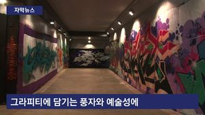 [자막뉴스] 예술-골칫거리 넘나드는 '거리의 낙서'